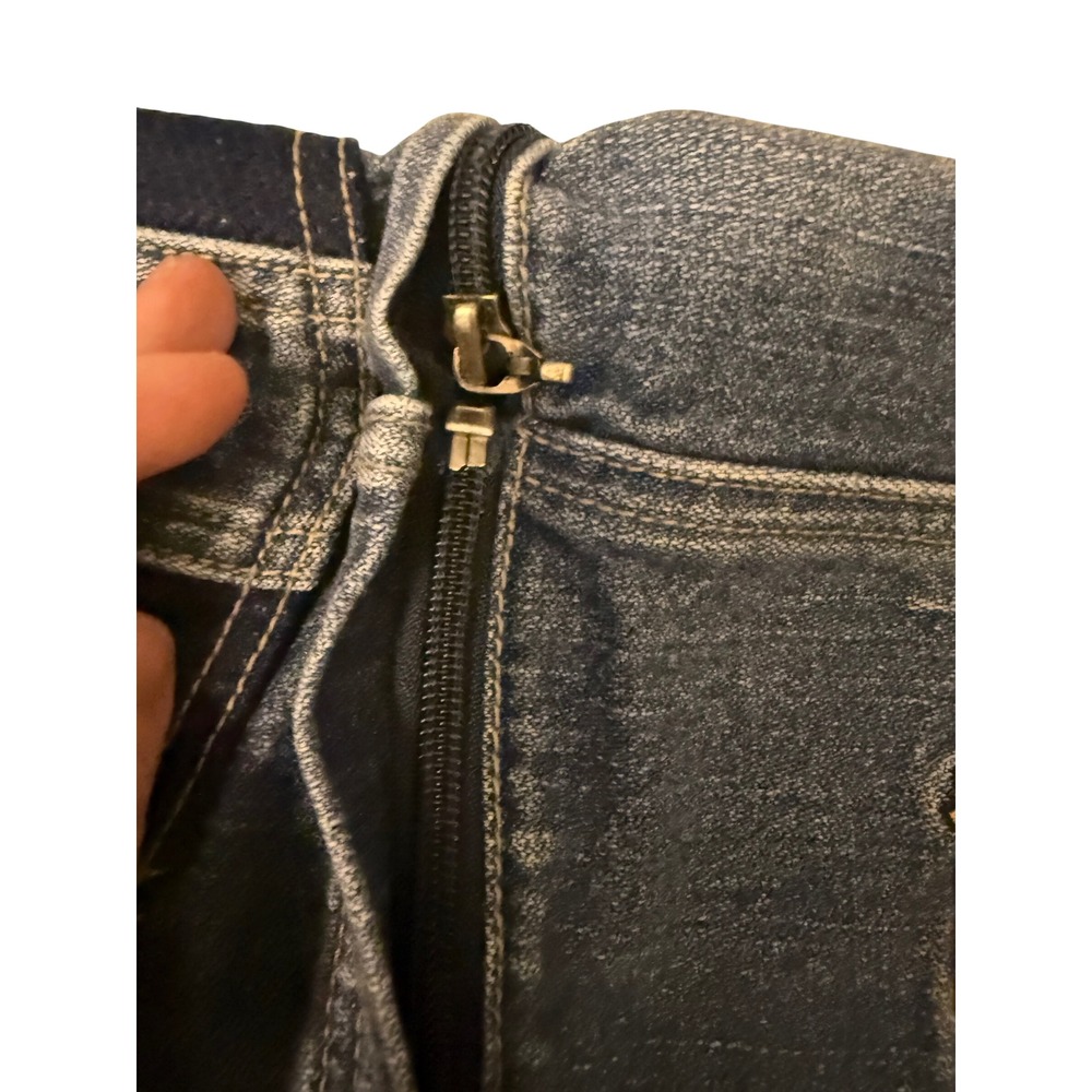 Vintage JNCO Jeans Toddler Convertible Zip Off Cargo Pants Denim Blue Skater - Picture 6 of 9